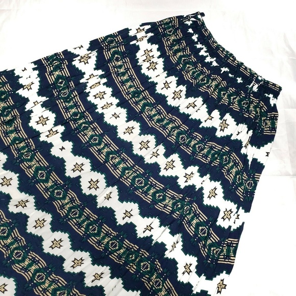 Southwestern Western Print Boho Peasant Skirt - Picture 3 of 7